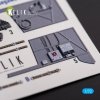 Kelik K72172 Morane-Saulnier M.S.406 - interior 3D decals for Hobby 2000/Hasegawa kit (1/72)